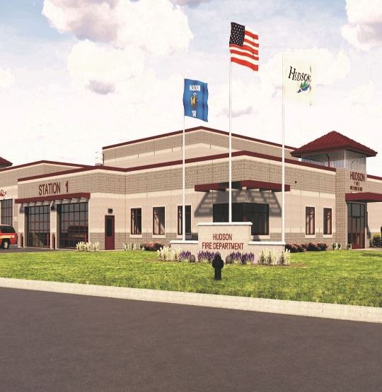 City of Hudson Fire Station Rendering