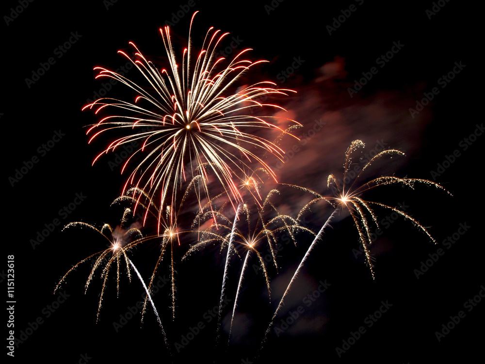 Stock Image_Fireworks Single