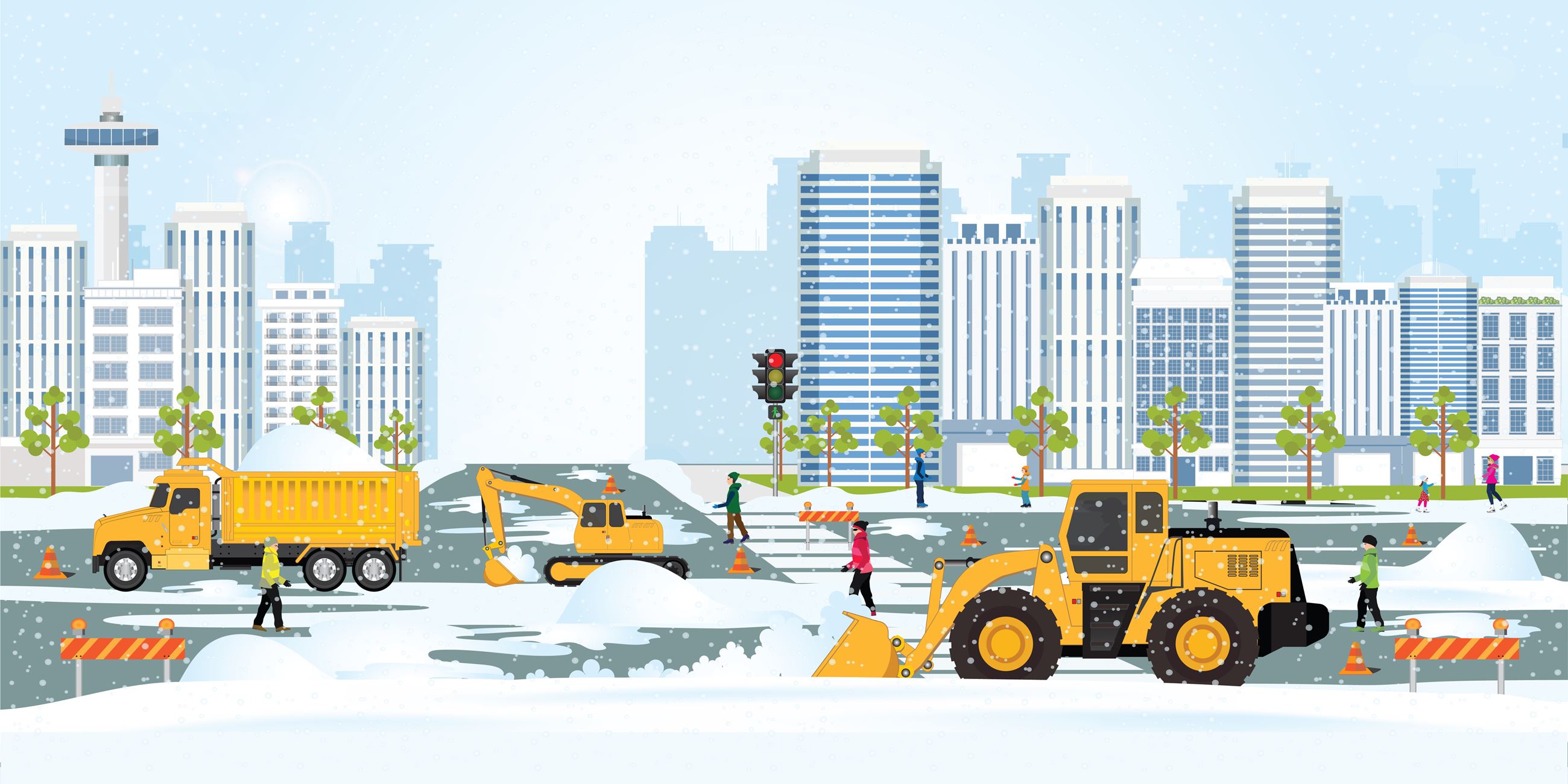 Stock Image_Snow Removal Clipart
