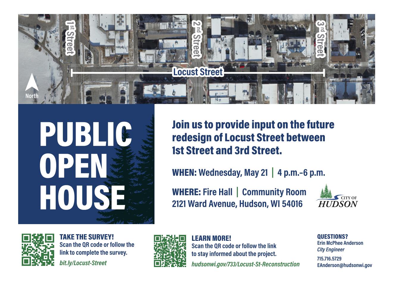 Locust Street Open House Number 1 Invitation